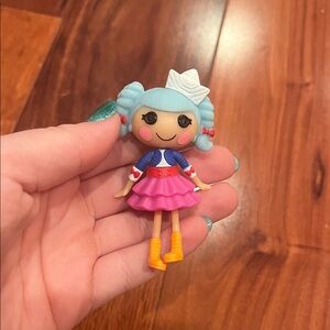 Colorful Lalaloopsy Mini Marina Anchors with Blue Hair and Pink Skirt